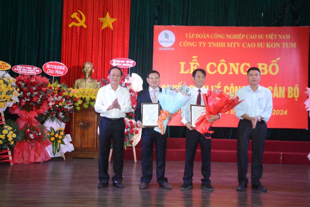 Ông Nguyễn Hữu Lợi giữ chức Tổng Giám đốc Cao su Kon Tum